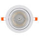 Product of Round Recessed Directional Downlight Ring for GU10 AR111 LED Bulb Ø 120 mm Cut Out