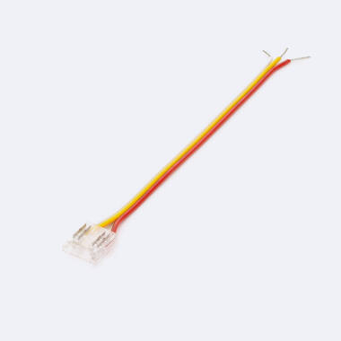 Hippo Connector with Cable for 24V DC CCT COB LED Strip CCT 10mm Wide IP20