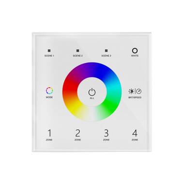 Dimmer Master DMX Touch RGBW 4 Zonen