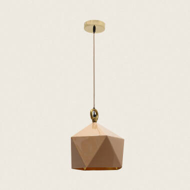 Elia Metal Gold Pendant Lamp