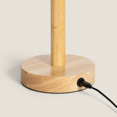 Prodotto da Lampada da Tavolo LED 1W Portatile in Legno con Batteria USB Ricaricabile Folgosa