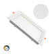 Product van LED Downlight  Vierkant 16W CCT selecteerbare Slim LIFUD Microprismatisch (UGR17) zaagmaat 150x150 mm  