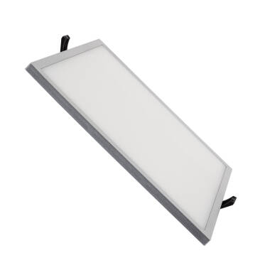 Čtvercový Vestavný LED Panel 30W High Lumen Výřez Ø 200 mm LIFUD Stříbrný