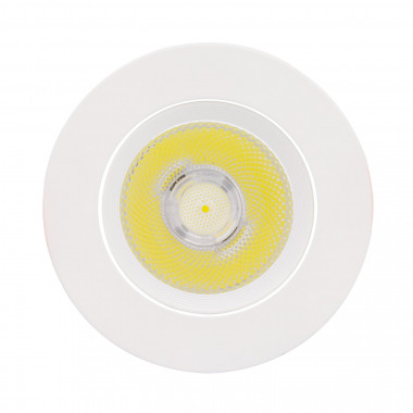 Produkt od Stropní Podhledové Downlight LED Svítidlo 15W COB Kruhové Nastavitelné v Bílé Výřez Ø 113 mm Flicker Free