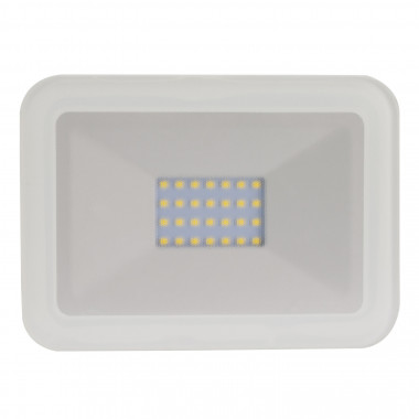Produkt von LED-Flutlichtstrahler 20W 120lm/W IP65 Slim Glas Weiss
