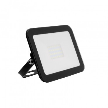 Product Black 20W 120lm/W IP65 Glass Slim LED Floodlight
