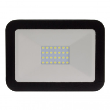 Produkt von LED-Flutlichtstrahler 20W 120lm/W IP65 Slim Glas Schwarz