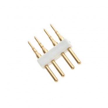 Product Connettore 4 PIN Striscia LED RGB 220V Taglio Ogni 25cm/100cm