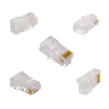Product van Pack 100 stuks RJ45 connector UTP