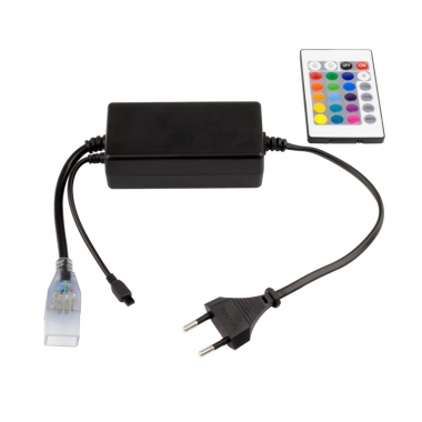 Produkt von LED-Streifenrolle Dimmbar 220V AC 60 LED/m 50m RGB IP65 Breite 16mm Schnitt jede 100cm