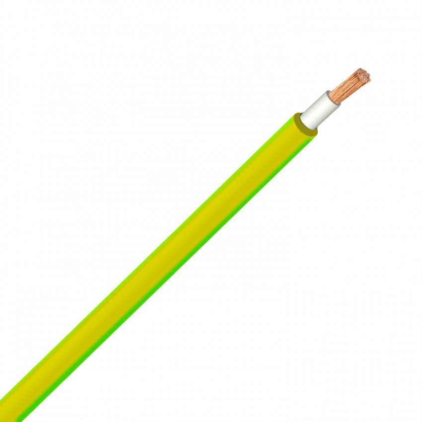 Product of 6mm2 H07V-K Cable Yellow/Green 