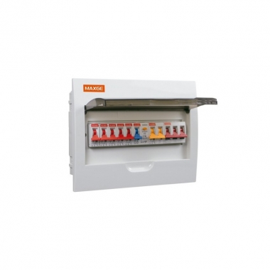 Pack Tableau Électrique IP30 18 Modules + 5 Disjoncteurs + Interrupteur Différentiel + Protecteur de surtension (Parafoudre)