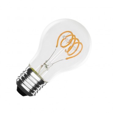 Product A60 E27 4W Classic Spiral Filament LED Bulb (Dimmable) 