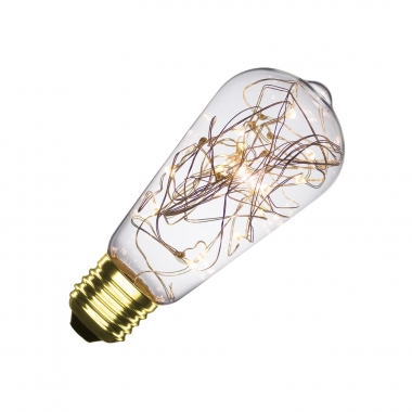 Lampadina LED Filamento E27 1.5W 80 lm ST64