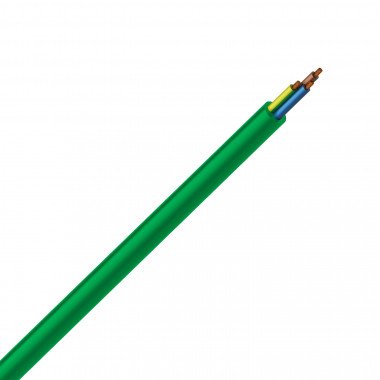 Product van Rol 100m kabel van 3 x 1,5mm² halogeen vrij RZ1-K (AS)  