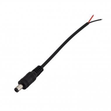 Male Jack Connector Cable for LED Strips