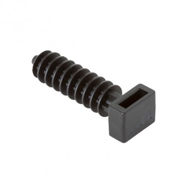 Product of Pack of 100x 3M Scotchflex CT 6 B-C Wall Studs for Cable Ties (10x43mm) 3M-7000032613-SPR-N