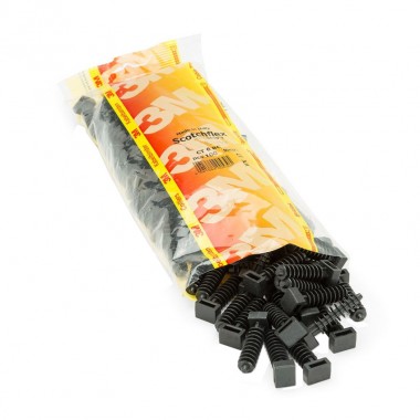 Pack Embases Cheville pour Colliers de Serrage Scotchflex™ 3M™ CT 6 B-C 10 x 43mm (100 Un) 3M 7000035318-CT