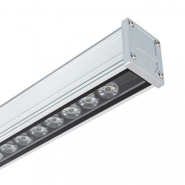 18W 30º LED Wall Washer Light Bar 500mm IP65 Silver