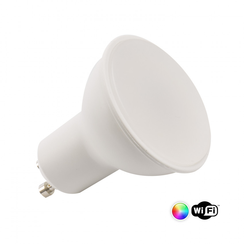 Product of 5W GU10 300 lm Smart WiFi Dimmable RGBW LED Bulb