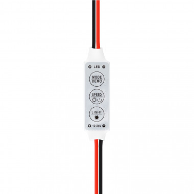 Product van Mini Dimmer Controller voor Monochrome LED Strips 12-24V DC