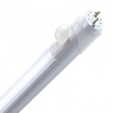 LED Tube 1200mm (4ft) 18W T8  with PIR Motion Detection for Security Lighting Connection One Side (100lm/W)