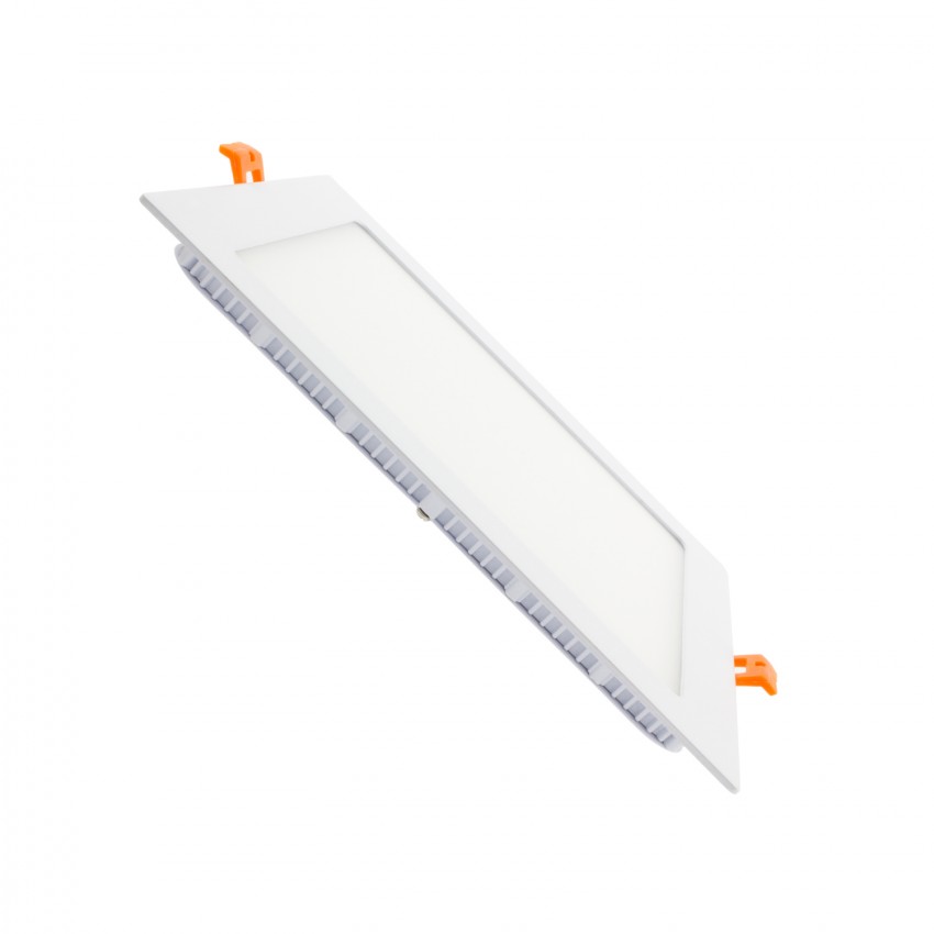 Product van LED Downlight  Vierkant 18W SuperSlim Zaagmaat 205x205 mm