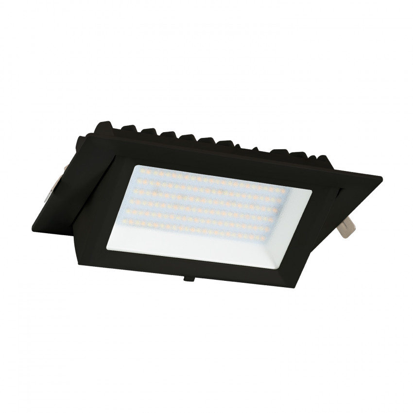 Produit de Spot Downlight LED Rectangulaire Orientable 48W Noir SAMSUNG 130 lm/W LIFUD