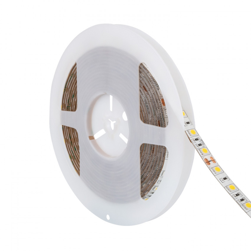 Product van LED Strip 24V DC SMD5050 60LED/m 5m IP65 Breedte 10mm