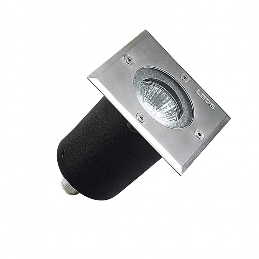 Produit de Spot LED Carré Encastrable au Sol Gea GU10 IP67 LEDS-C4 55-9281-CA-37