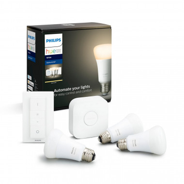 Produkt von Starter-Set LED-Glühbirnen E27 3x9.5W 1055 lm PHILIPS Hue White