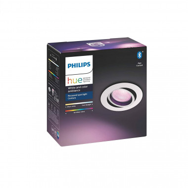 Product van Downlight LED PHILIPS Hue Centura White Color Rond LED 6W