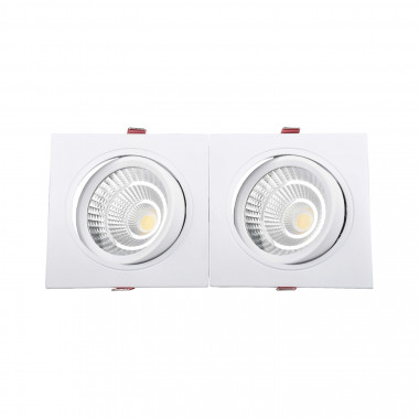 Product of 20W Rectangular New Madison Double LED Spotlight 205x90mm Cut Out 