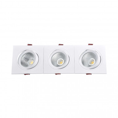 Produkt od Trojité Stropní Podhledové Downlight LED Svítidlo 15W New Madison Obdelníkové Výřez 260x120 mm