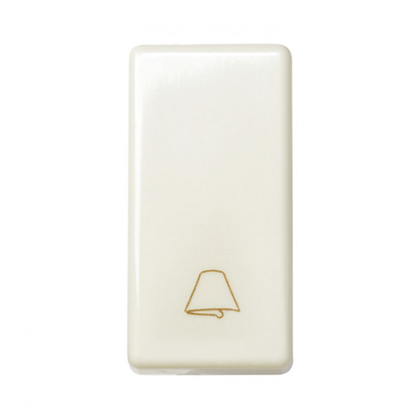Product of Push-Button Switch with Bell Symbol 10A 250  for Half Element and Fast Terminal Connection System Simon 27 Play