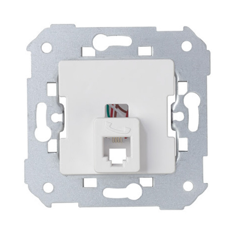 SIMON 82 75480 Telephone Module Socket with 4 Contacts