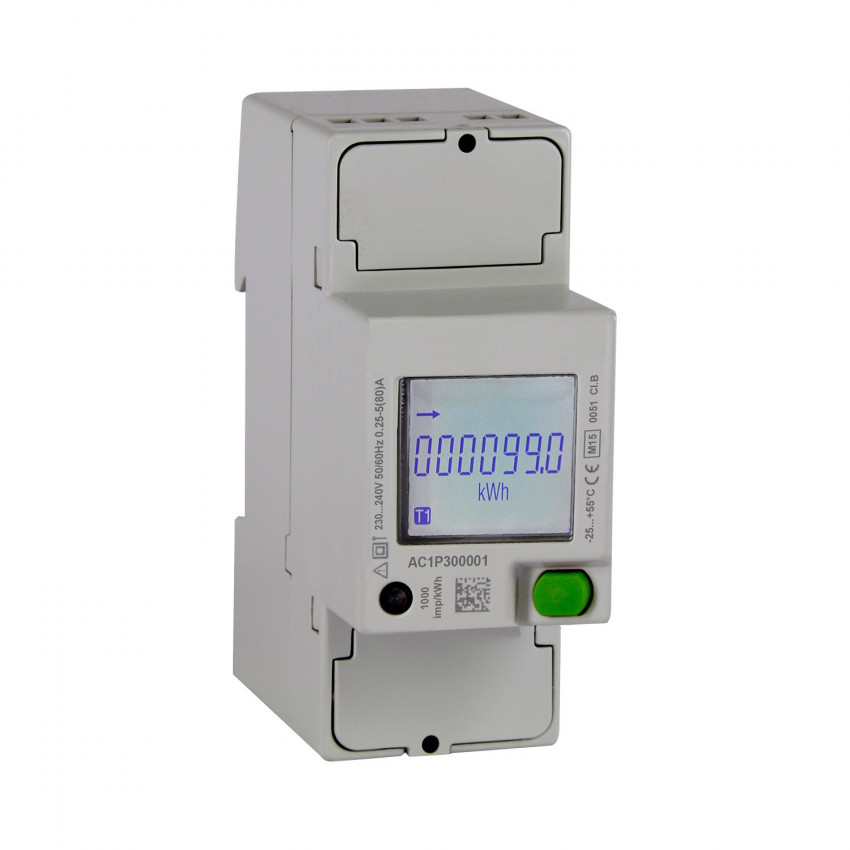 Produit de Compteur Monophasé d'Énergie Directe 40A avec Communication RS485 MAXGE 