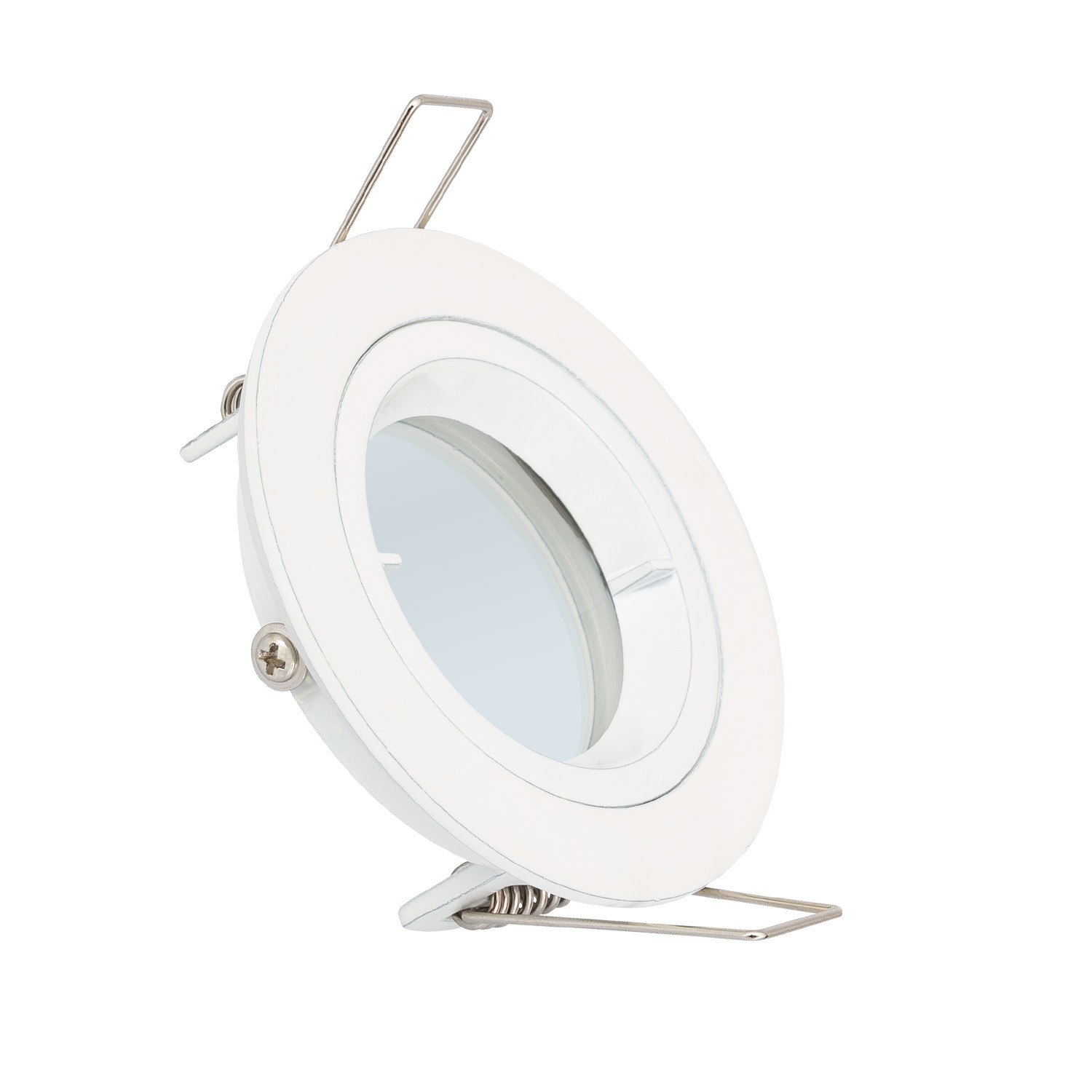 Produkt von Downlight-Ring Rund Weiss für LED-Glühbirne GU10 / GU5.3 Ø 65 mm 