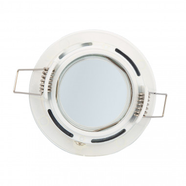 Product van Downlight Halo Wit rond voor GU10 / GU5.3 LED lampen Zaagmaat Ø 65 mm