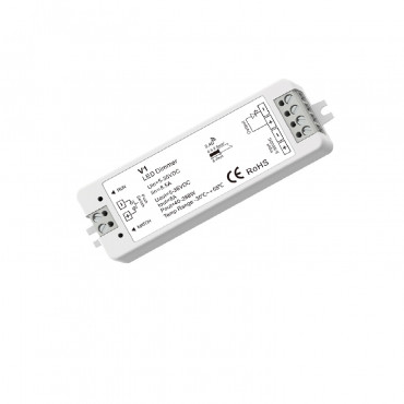 Product Controller Dimmer LED-Streifen Einfarbig 5/12/24/36V DC kompatibel mit RF-Fernbedienung und Schalter