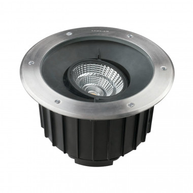 LED-Bodenleuchte Gea Aluminium 34.7W IP67 Dimmbar LEDS-C4 55-9972-CA-CK