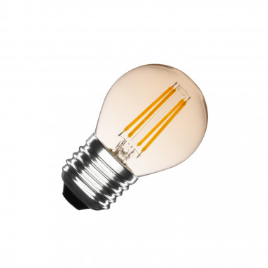 Ampoule LED Filament Dimmable E27 4W 400 lm G45 Gold