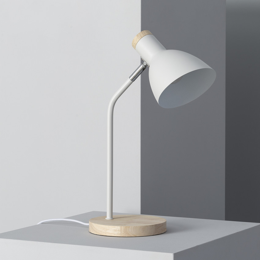 Produkt od Flexibilní Stolní Lampa z kovu a dřeva Luxo