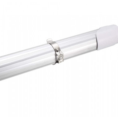 Produkt von Befestigungsklammer Aluminium für T8-Röhren (2 Einheiten)