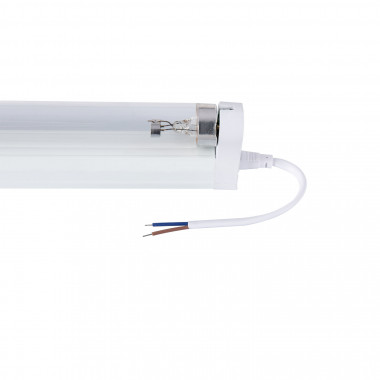 Produkt od 90cm LED Trubice T8 UVC Germicidní 30W Dezinfekce s Detektorem Přítomnosti + Napájecí Lišta PHILIPS