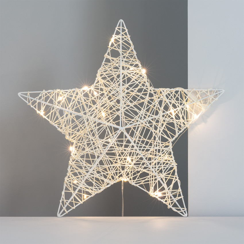 Product of Irawo Star with Integrated LED String Lights 42x42 cm 