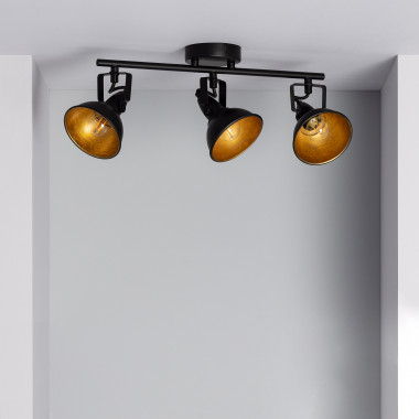 Schiele Spots de Plafond, Plafonnier 2 Spots GU10, Spot Noir Plafond  Pivotants Luminaire Spot, Plafonnier Spot LED Orientable 350°, Applique  Plafond pour Cuisine, Salon, Chambre, Sans Ampoule : : Luminaires  et Éclairage