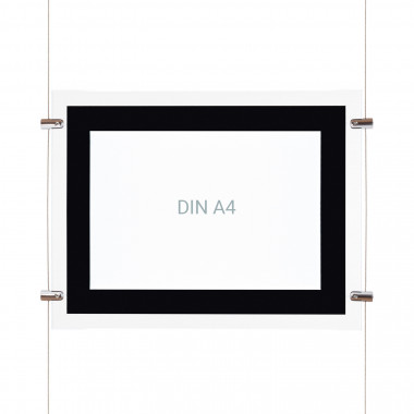 Product van LED display set DIN A4