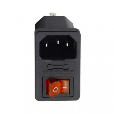 Product van Stopcontact met schakelaar 15A IEC320 C14