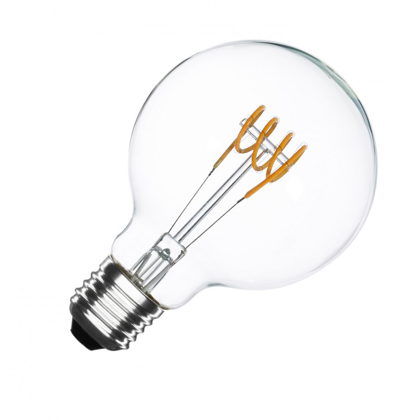 Produkt von LED-Glühbirne Filament E27 4W 130 lm G95 Dimmbar Spirale